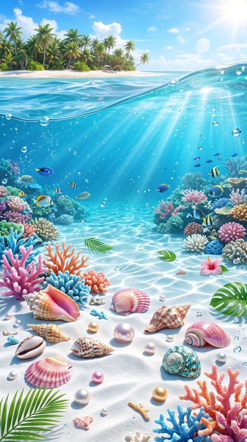 Ocean_scene_with_seashells