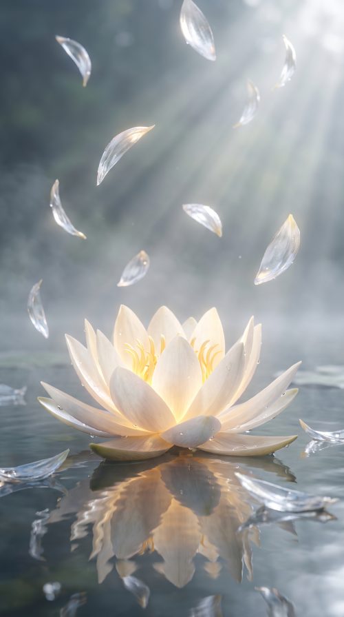 Pearl_white_lotus_on_pond