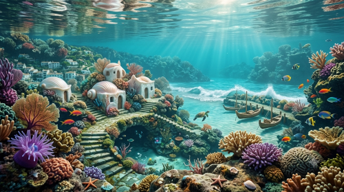 Under the sea wallpaper