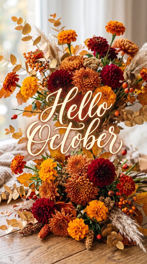 Autumn_flowers_with_Hello_October