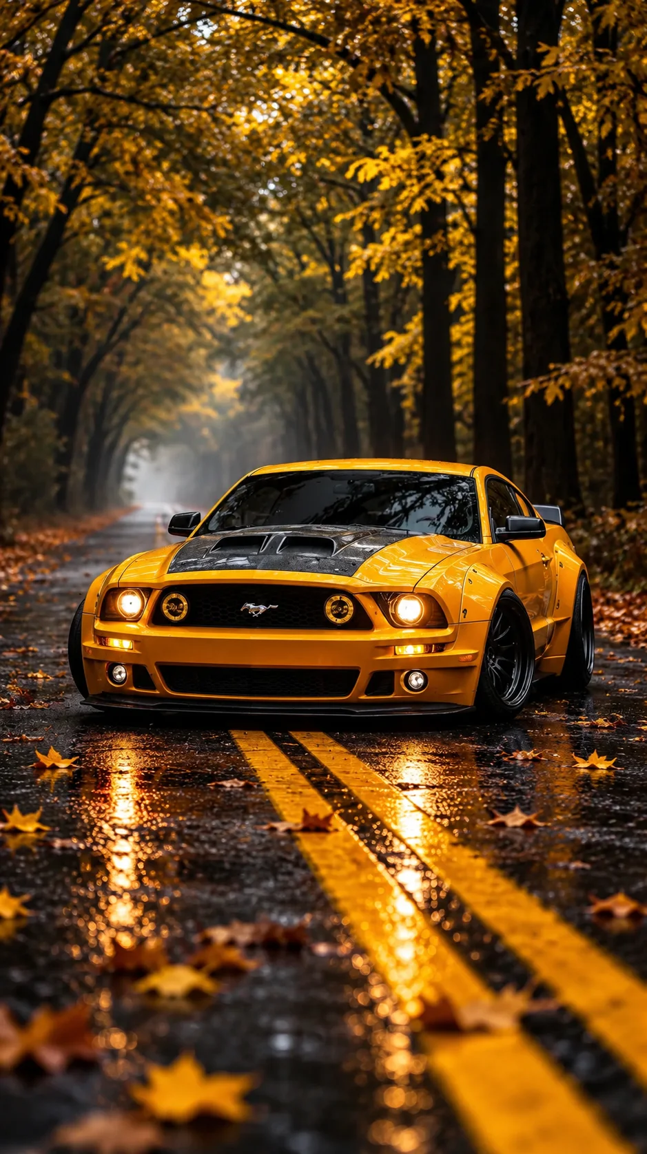 Golden Mustang