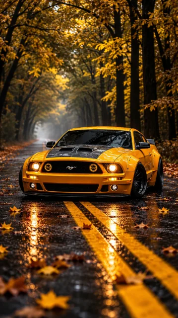 Golden Mustang