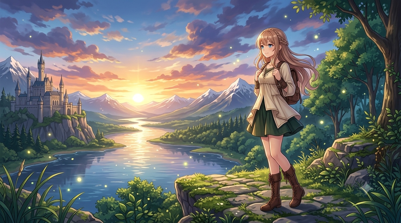 Sri lanken anime girl