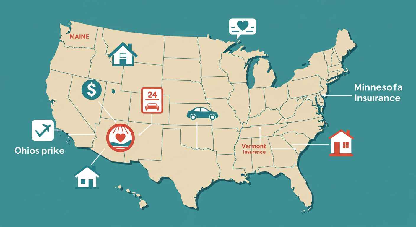 Which State Has the Lowest Insurance Premiums? Exploring Affordable Coverage Across the U.S.